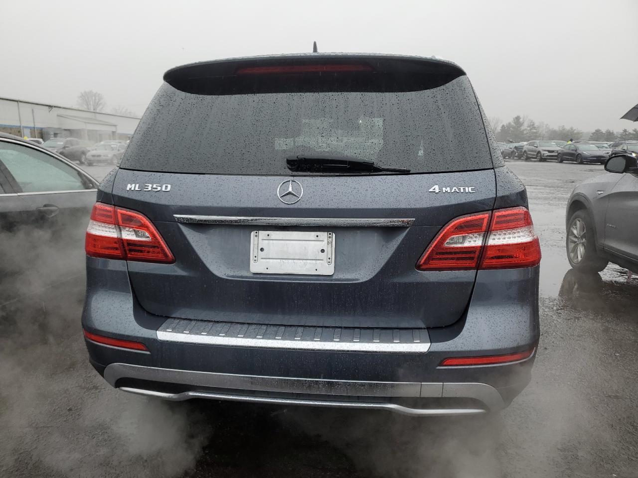 2015 Mercedes-Benz M-klasse VIN 4JGDA5HB6FA608265 Copart auction photo, front end / side damage thumbnail 6