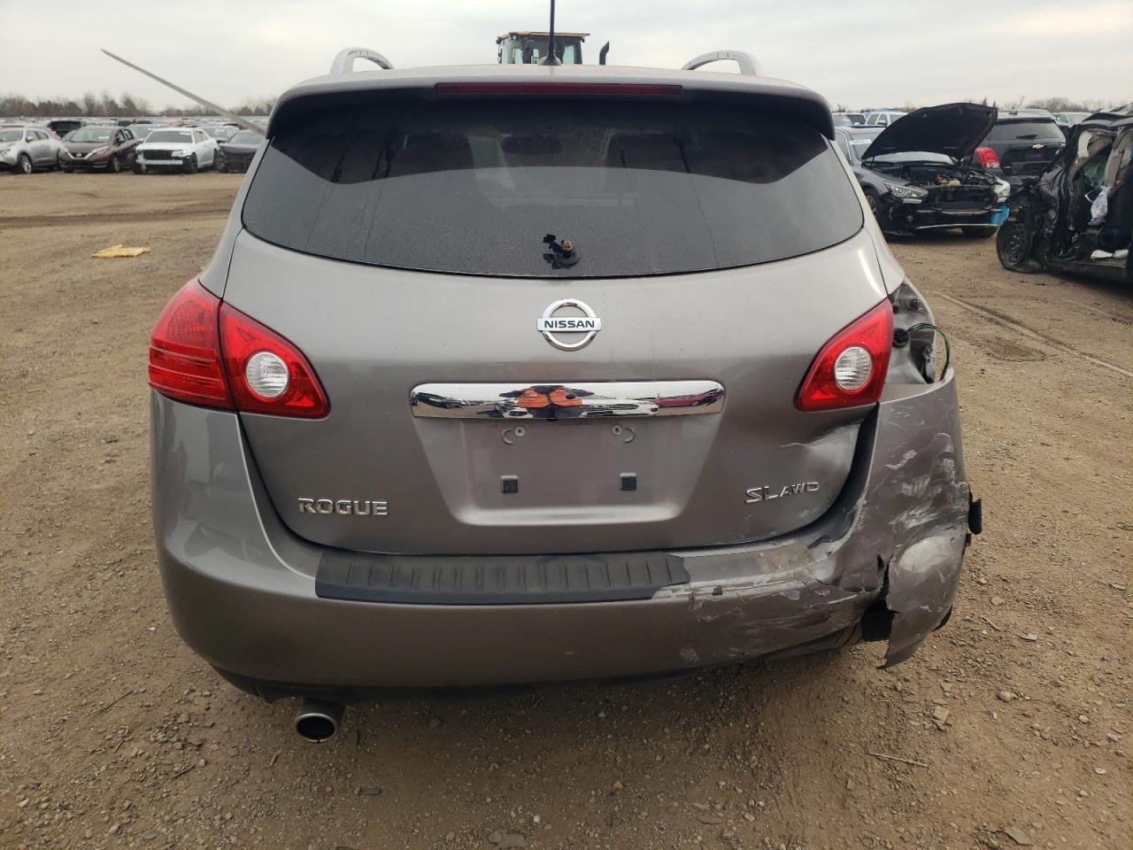 2013 Nissan Rogue VIN JN8AS5MV3DW134171 Copart auction photo, rear end / minor dent/scratches damage thumbnail 6