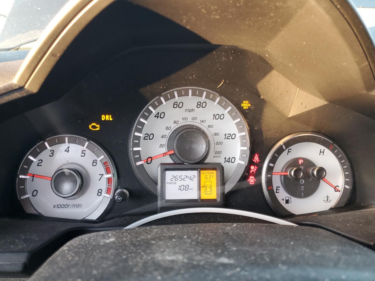 2012 Honda Pilot VIN 5FNYF3H66CB042173 Copart auction photo, front end / side damage thumbnail 9