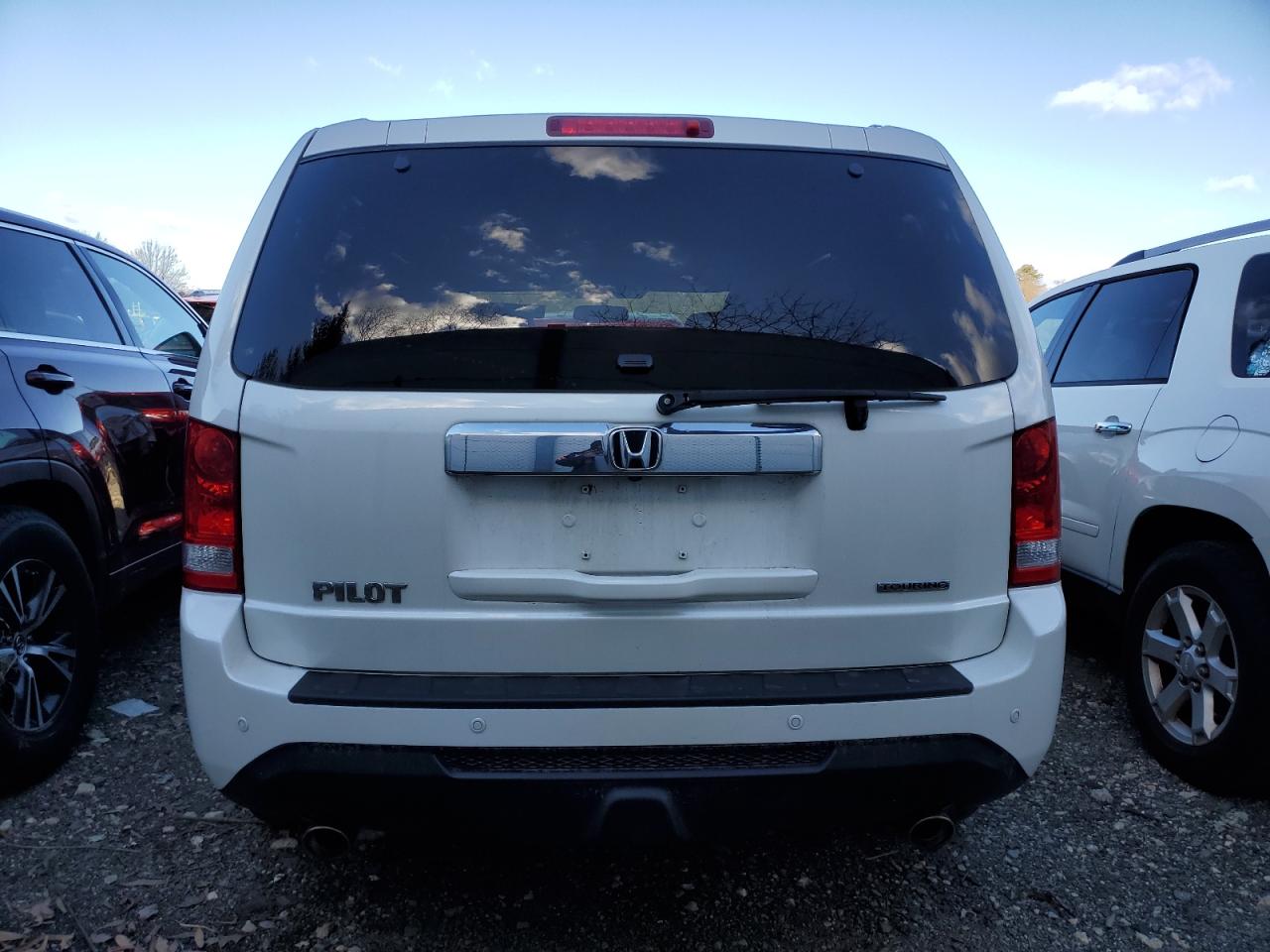 2015 Honda Pilot VIN 5FNYF3H96FB020785 Copart auction photo, front end / undercarriage damage thumbnail 6