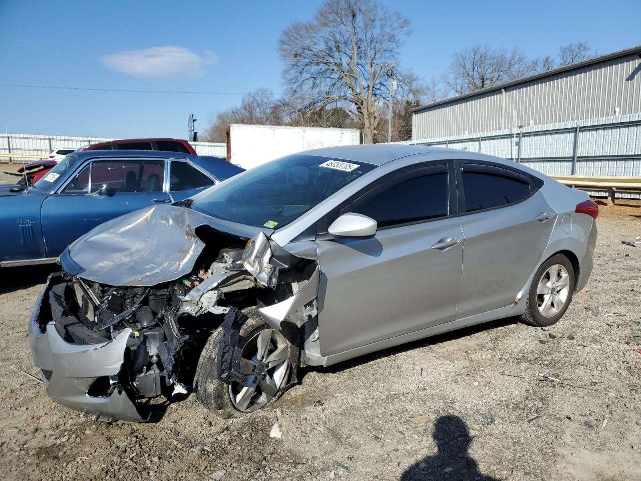 2012 Hyundai Elantra VIN 5NPDH4AE1CH119694