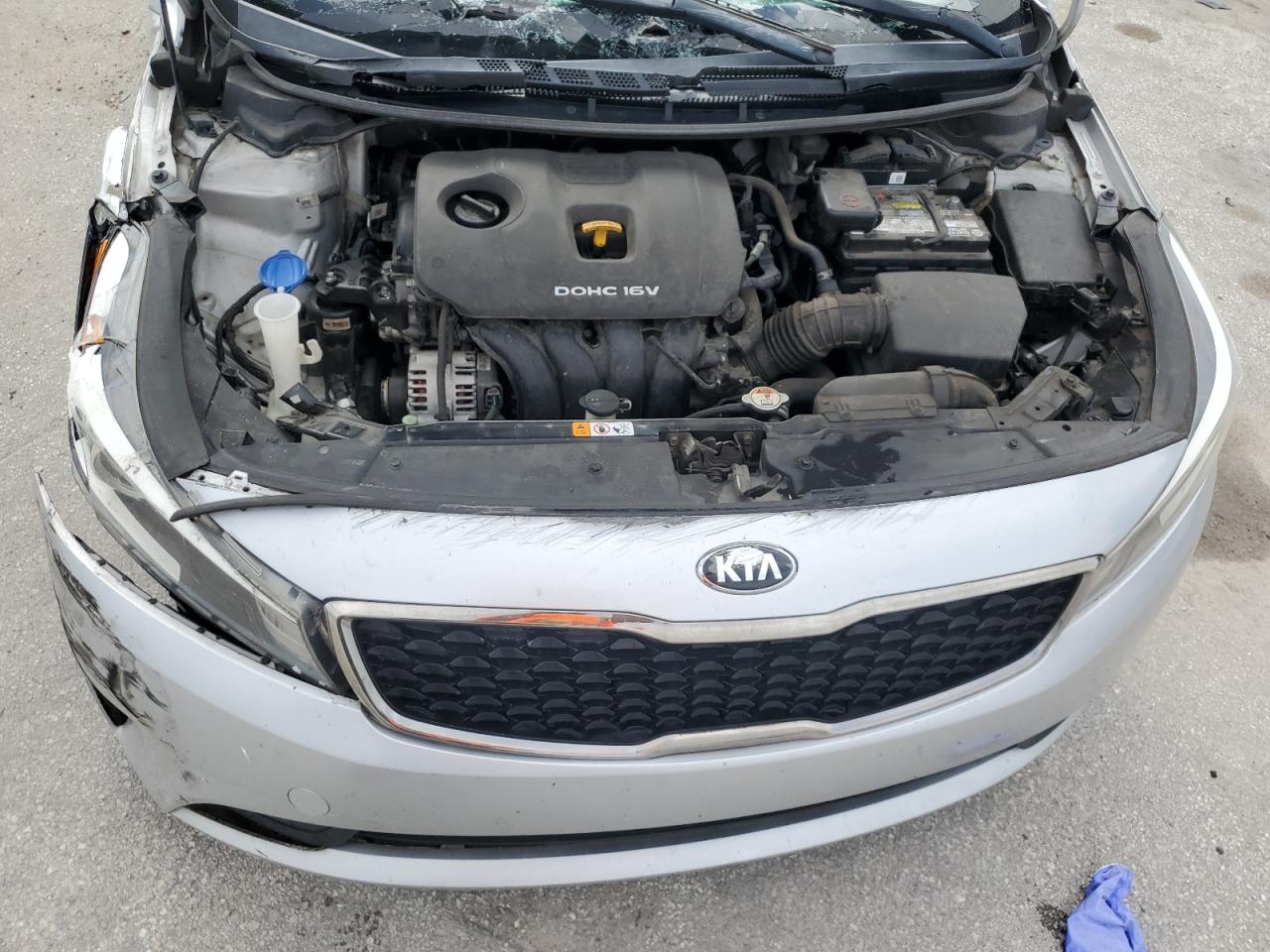 2017 KIA Forte VIN 3KPFK4A71HE131416 Copart auction photo, all over damage thumbnail 12