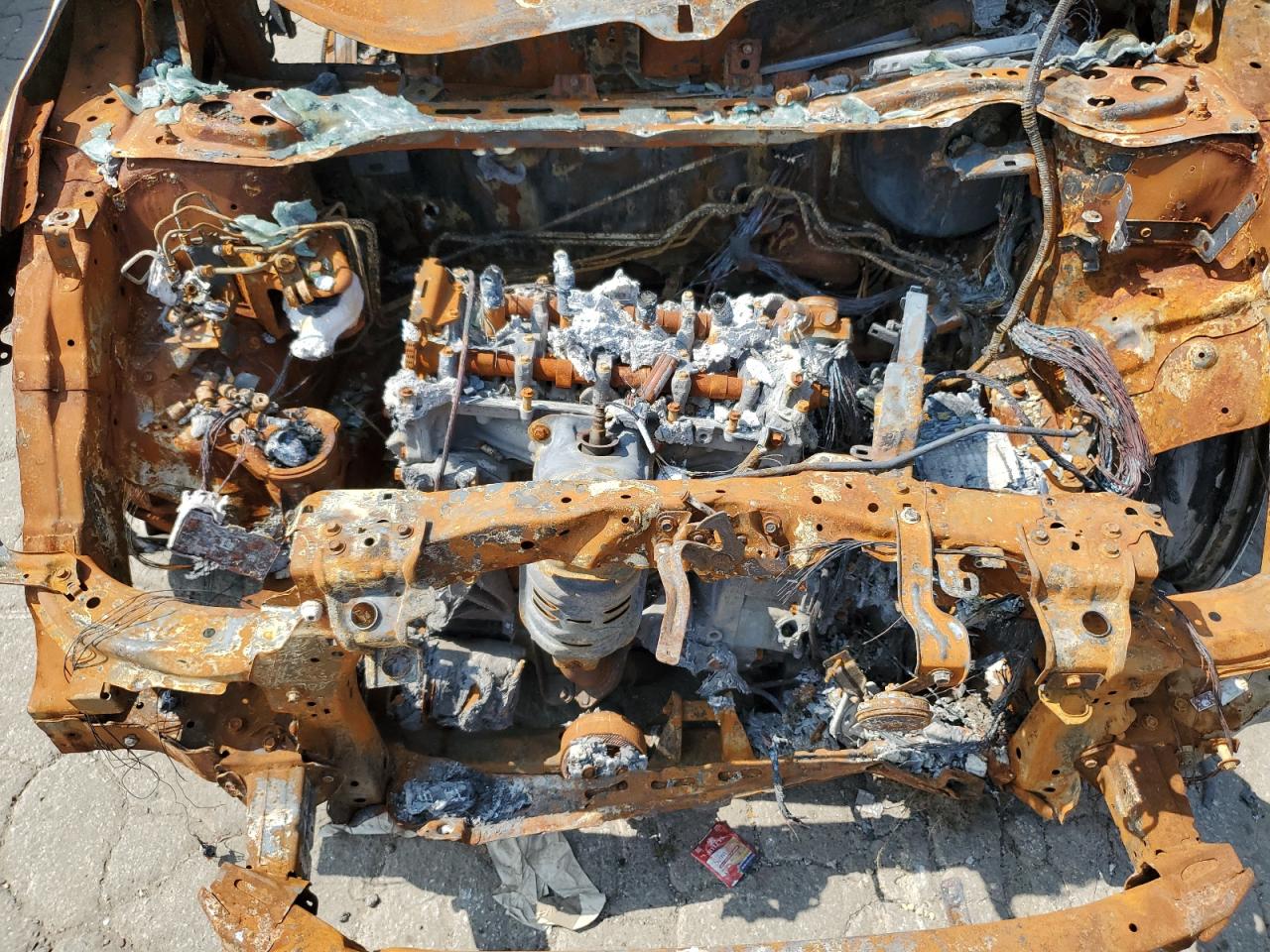 2016 Honda CR-V VIN 2HKRM4H59GH717870 Copart auction photo, burn / missing/altered vin damage thumbnail 12