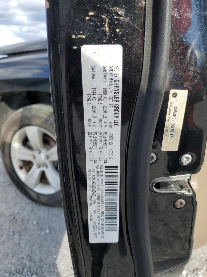 2013 Jeep Liberty (Patriot) VIN 1C4NJRCB0DD156171 Copart auction photo, water/flood / side damage thumbnail 14