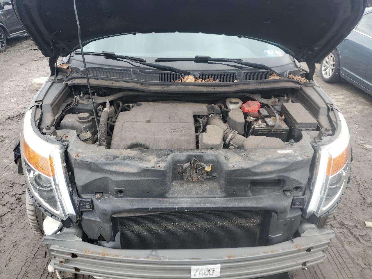 2015 Ford Explorer VIN 1FM5K8F84FGC55113 Copart auction photo, front end / minor dent/scratches damage thumbnail 12