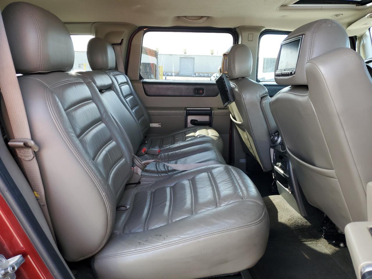 2003 Hummer H2 VIN 5GRGN23U73H128461 Copart auction photo, rear end damage thumbnail 12
