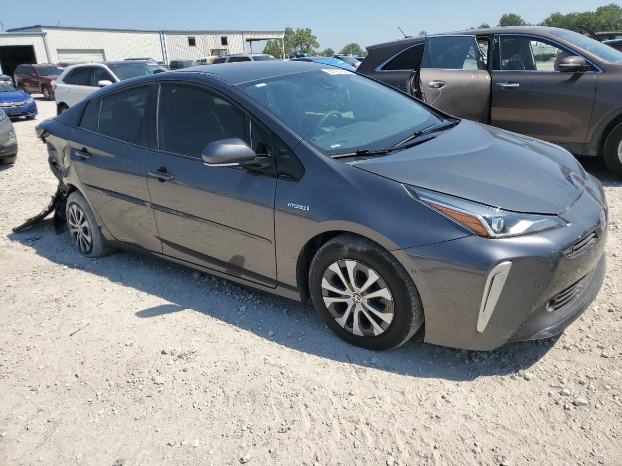 2020 Toyota Prius VIN JTDL9RFU5L3018403 Copart auction photo, rear end damage thumbnail 4
