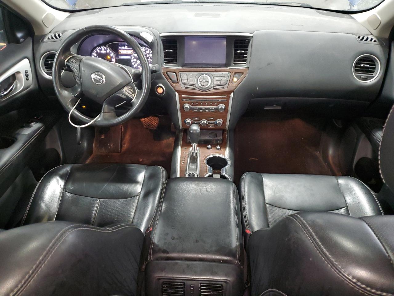2017 Nissan Pathfinder VIN 5N1DR2MM1HC641910 Copart auction photo, rear end / hail damage thumbnail 8
