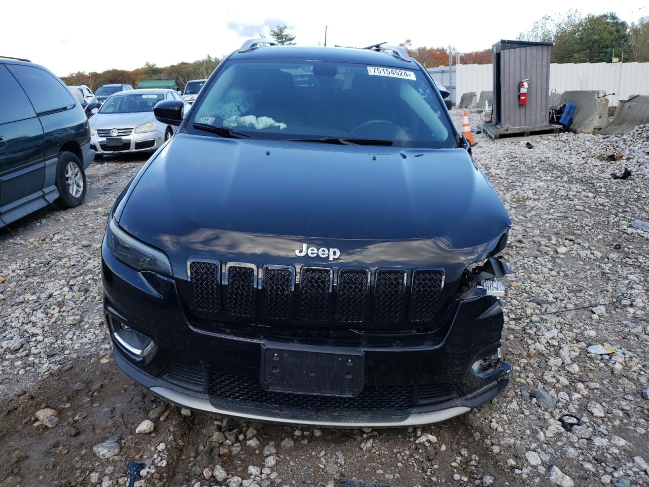 2019 Jeep Grand Cherokee VIN 1C4PJMDX8KD460545 Copart auction photo, front end / undercarriage damage thumbnail 5