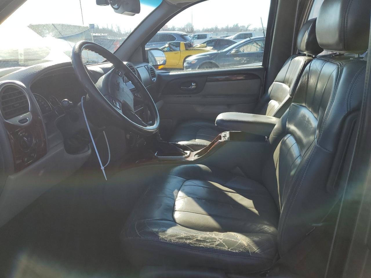 2003 GMC Envoy VIN 1GKDS13S432360304 Copart auction photo, front end / side damage thumbnail 7
