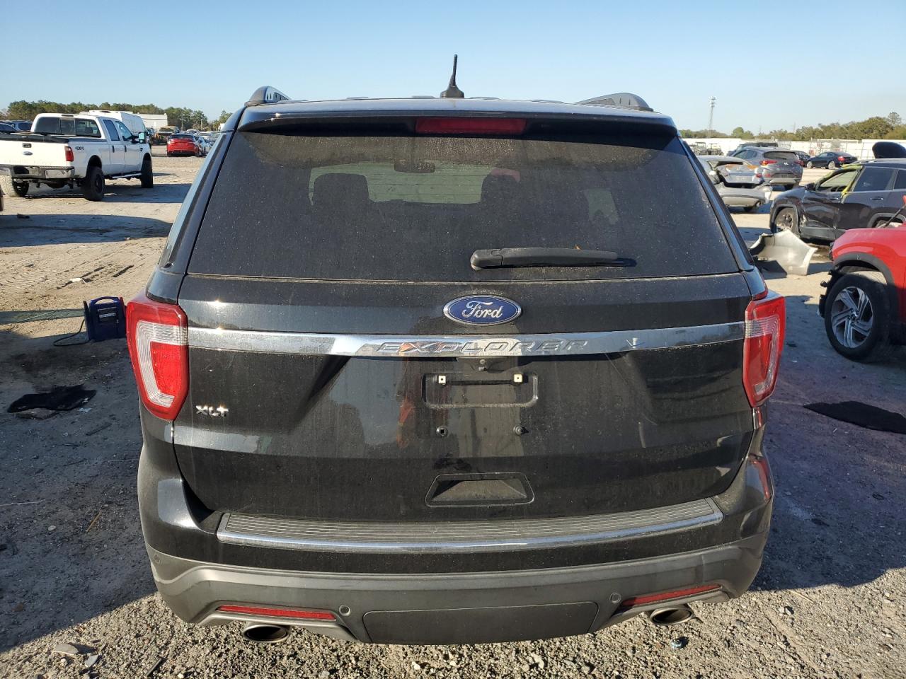 2018 Ford Explorer VIN 1FM5K7D81JGC90858 Copart auction photo, front end damage thumbnail 6