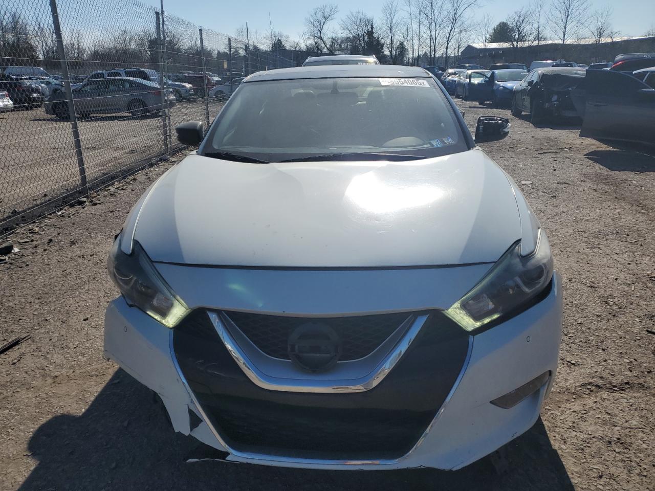 2017 Nissan Maxima VIN 1N4AA6AP2HC434274 Copart auction photo, front end / side damage thumbnail 5