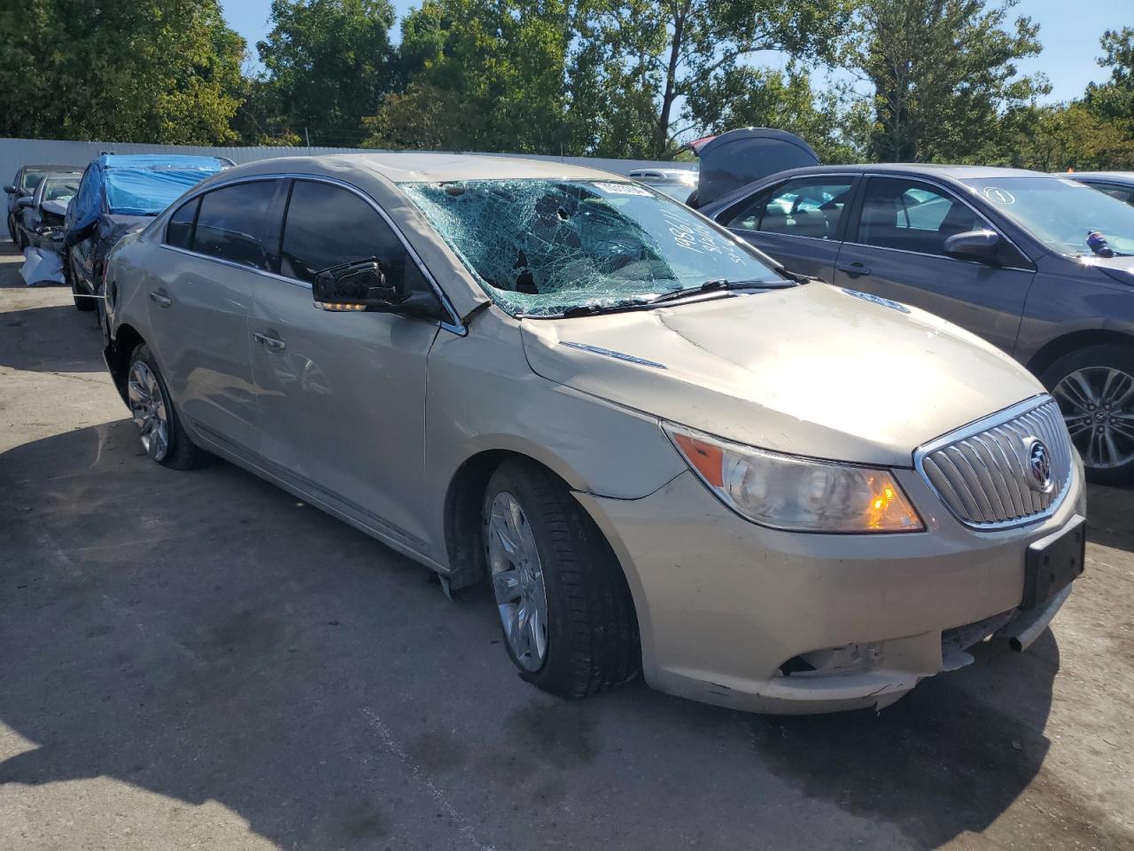 2012 Buick LaCrosse VIN 1G4GD5E35CF118349 Copart auction photo, all over damage thumbnail 4