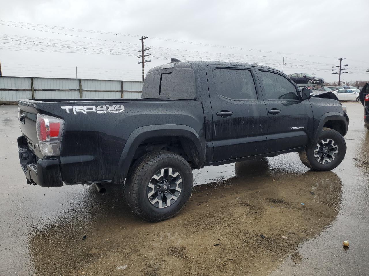 2021 Toyota Tacoma VIN 3TMCZ5AN4MM399590 Copart auction photo, front end damage thumbnail 3