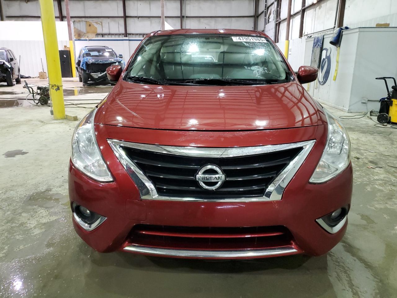 2017 Nissan Versa VIN 3N1CN7AP4HL809084 Copart auction photo, side / front end damage thumbnail 5