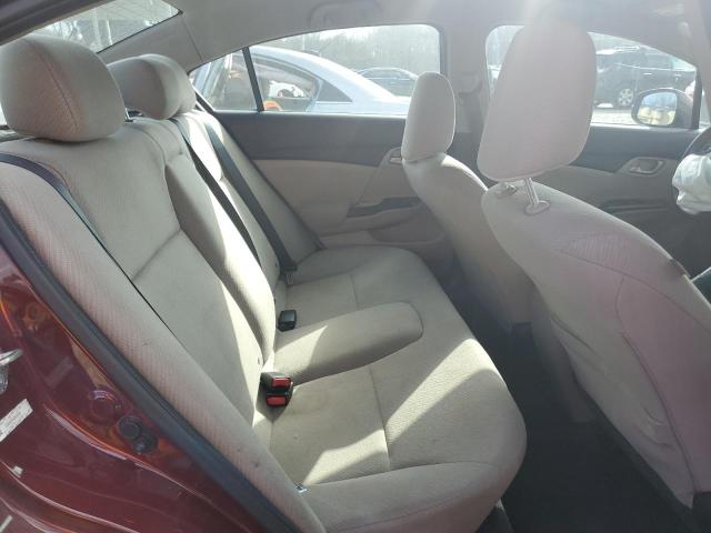 2013 Honda Civic VIN 2HGFB2F56DH583261 Copart auction photo, front end damage thumbnail 10