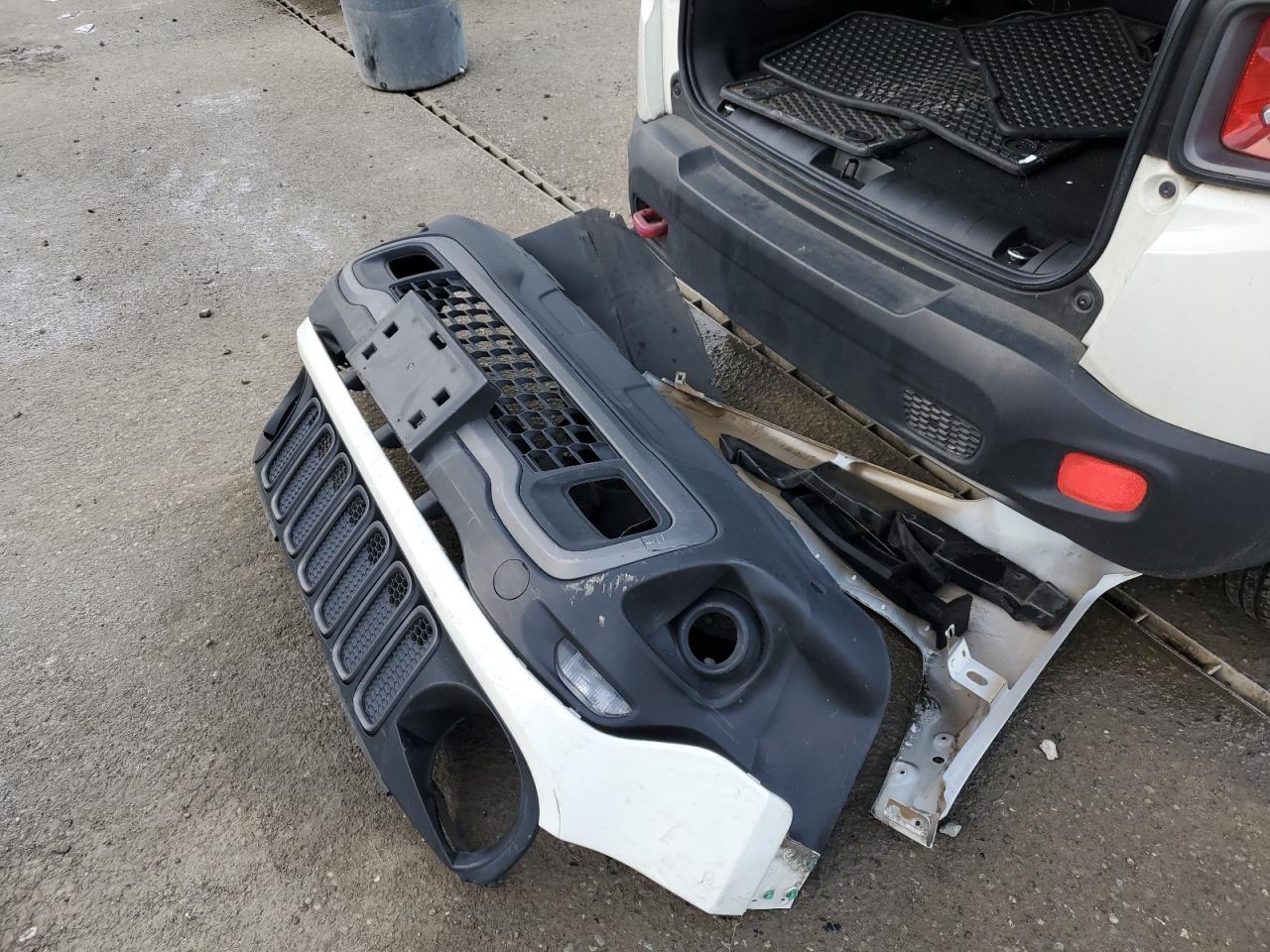 2018 Jeep Renegade VIN ZACCJBCB9JPG93214 Copart auction photo, front end / undercarriage damage thumbnail 13