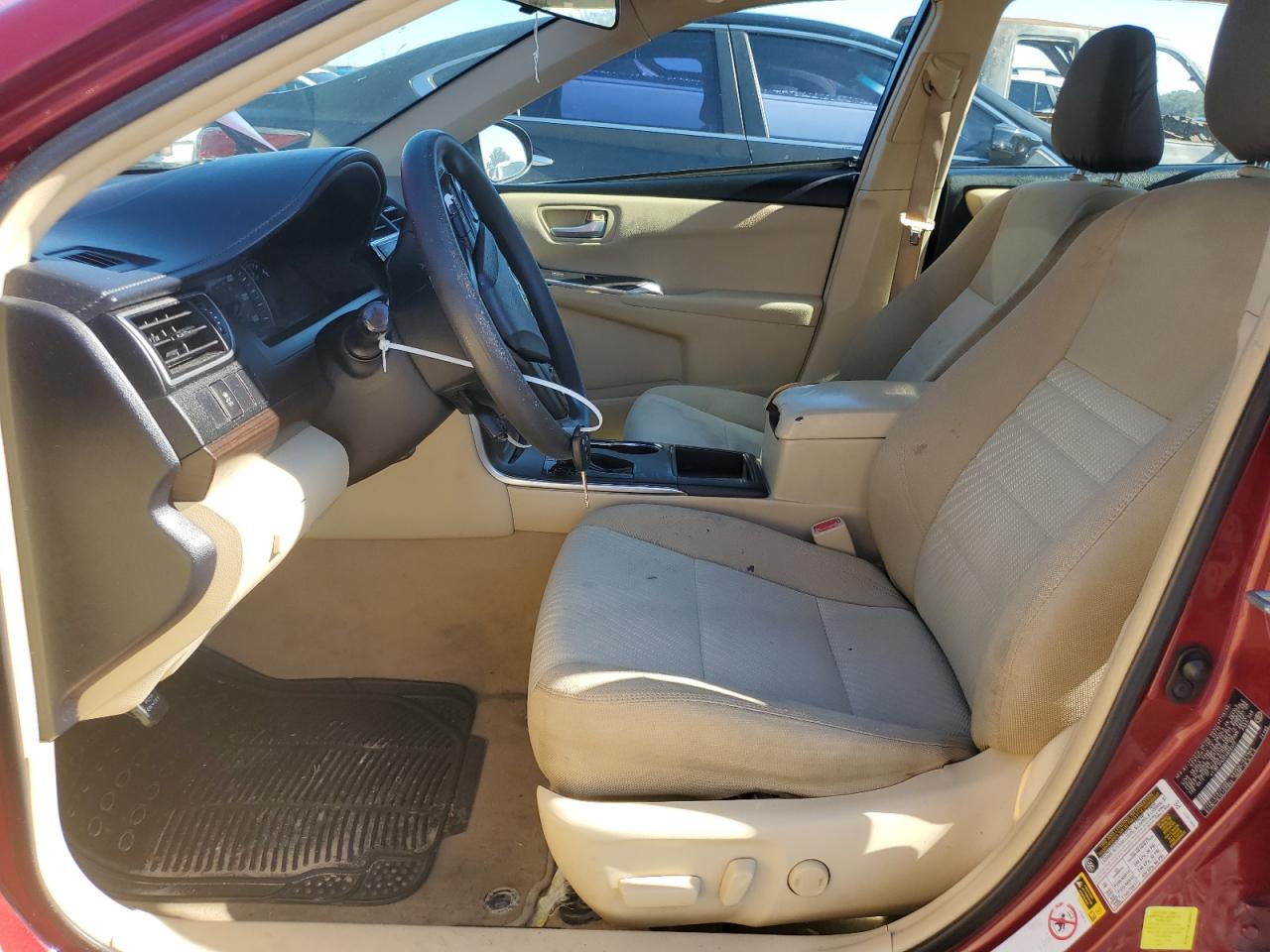 2015 Toyota Camry VIN 4T1BF1FK2FU928377 Copart auction photo, side / front end damage thumbnail 7