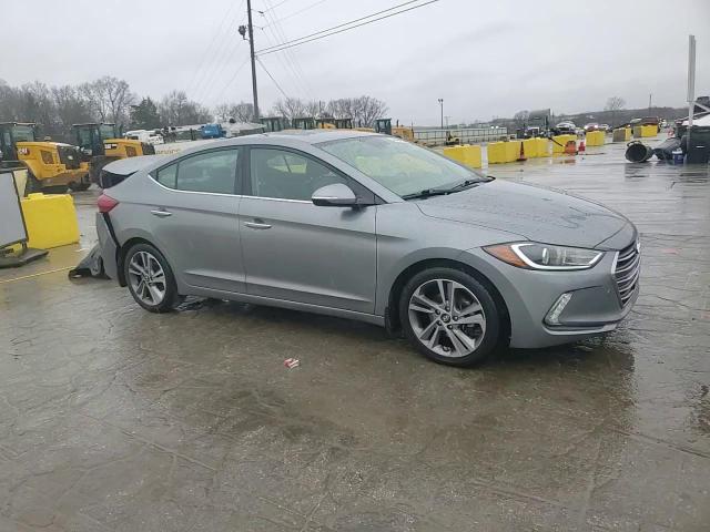 2017 Hyundai Elantra VIN KMHD84LF3HU296150 Copart auction photo, rear end damage thumbnail 10