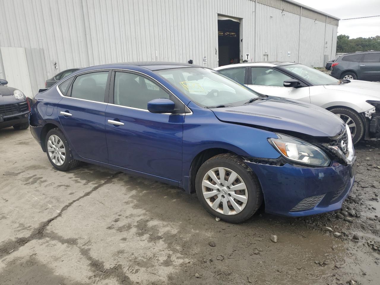 2016 Nissan Sentra VIN 3N1AB7AP8GY276139 Copart auction photo, rear end / front end damage thumbnail 4