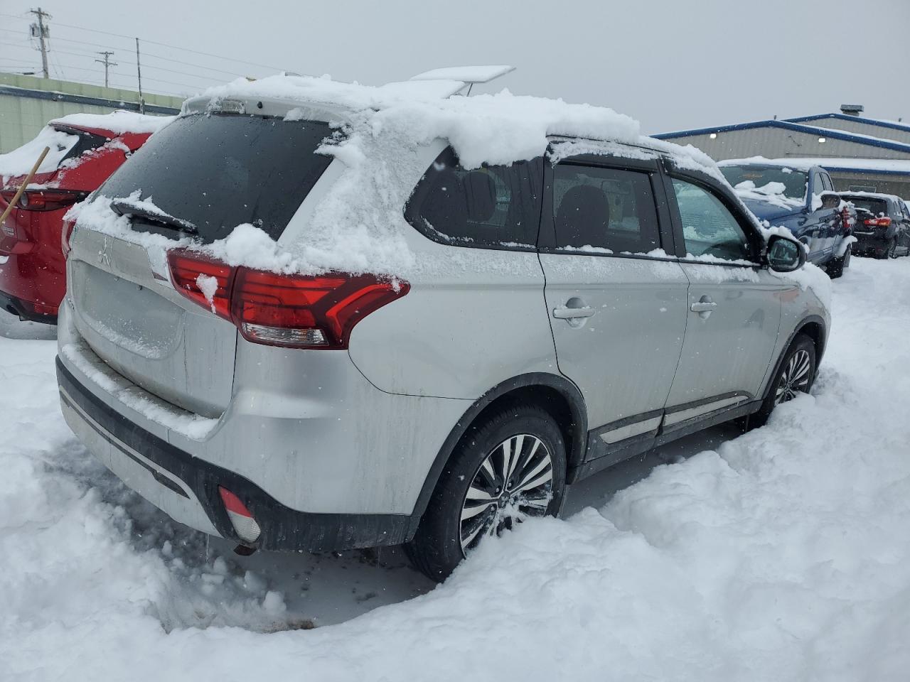 2020 Mitsubishi Outlander VIN JA4AZ3A3XLZ025986 Copart auction photo, front end damage thumbnail 3