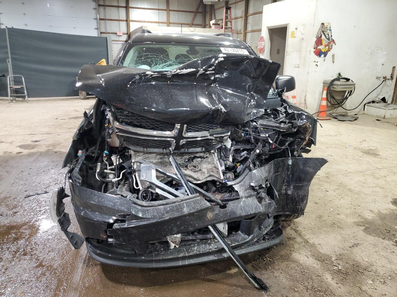 2018 Dodge Journey VIN 3C4PDCAB4JT521313 Copart auction photo, front end damage thumbnail 5