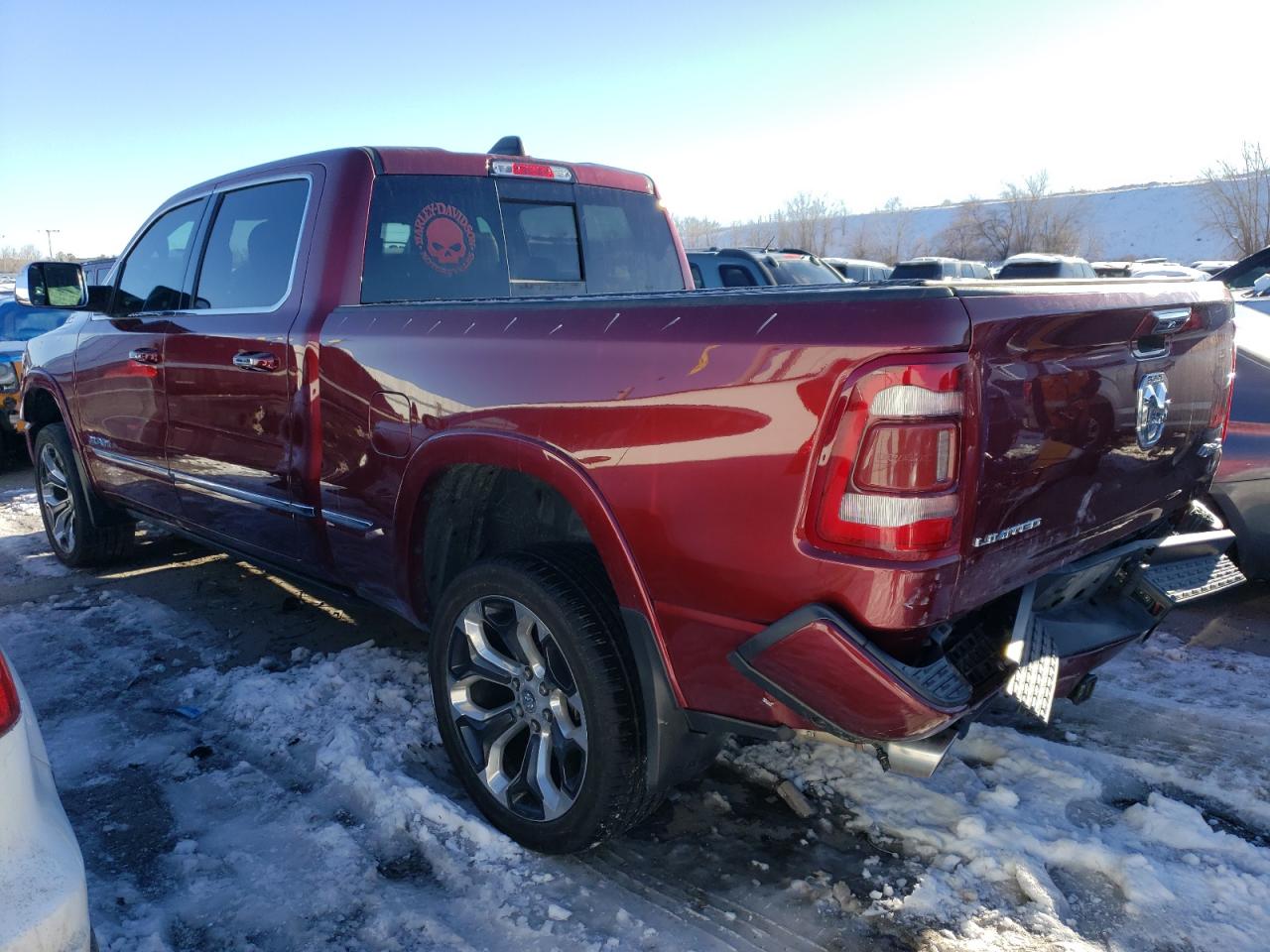 2019 RAM 1500 VIN 1C6SRFPT5KN559414 Copart auction photo, rear end / minor dent/scratches damage thumbnail 2