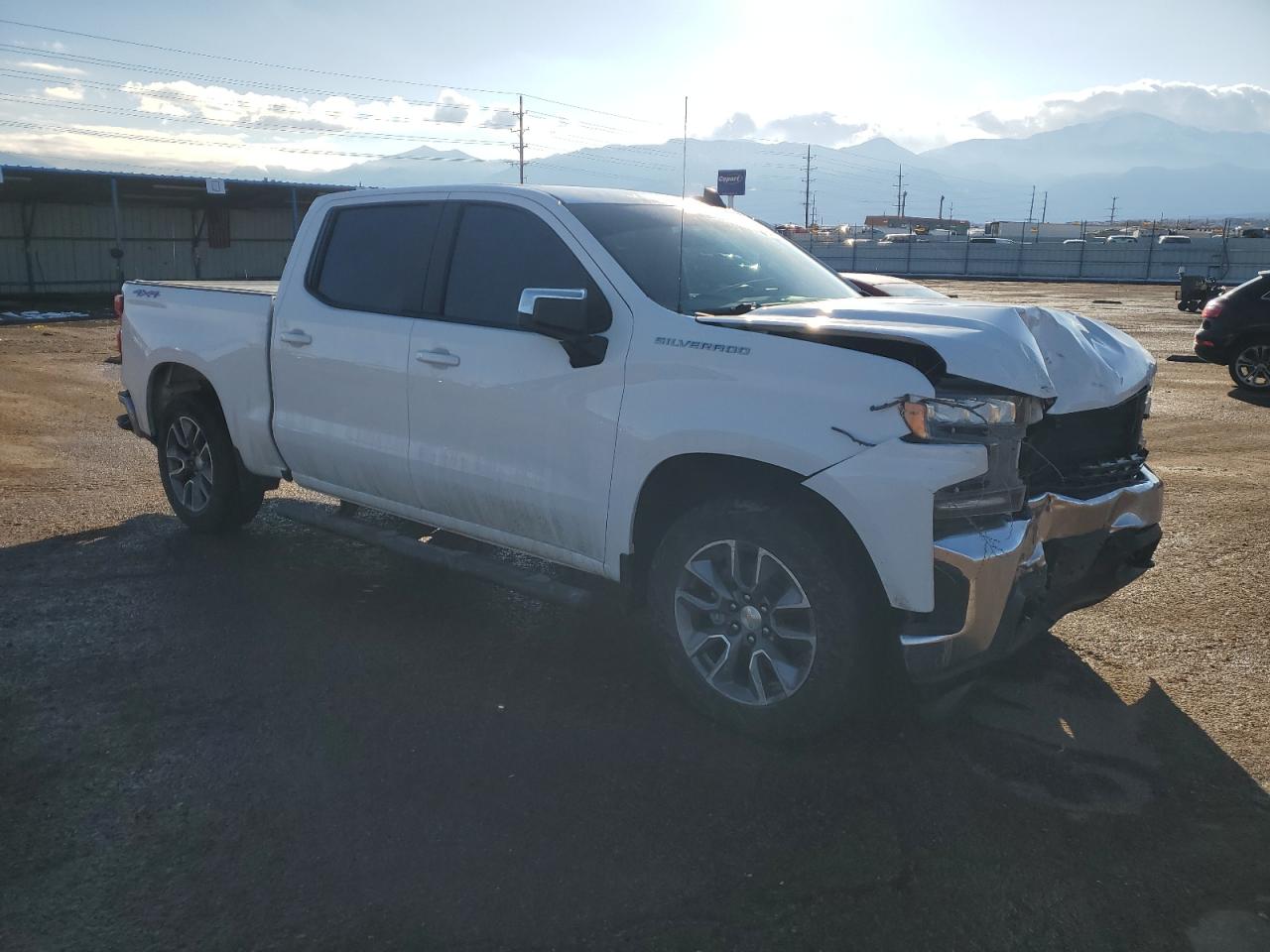 2019 Chevrolet Silverado VIN 1GCUYDED1KZ168175 Copart auction photo, front end damage thumbnail 4