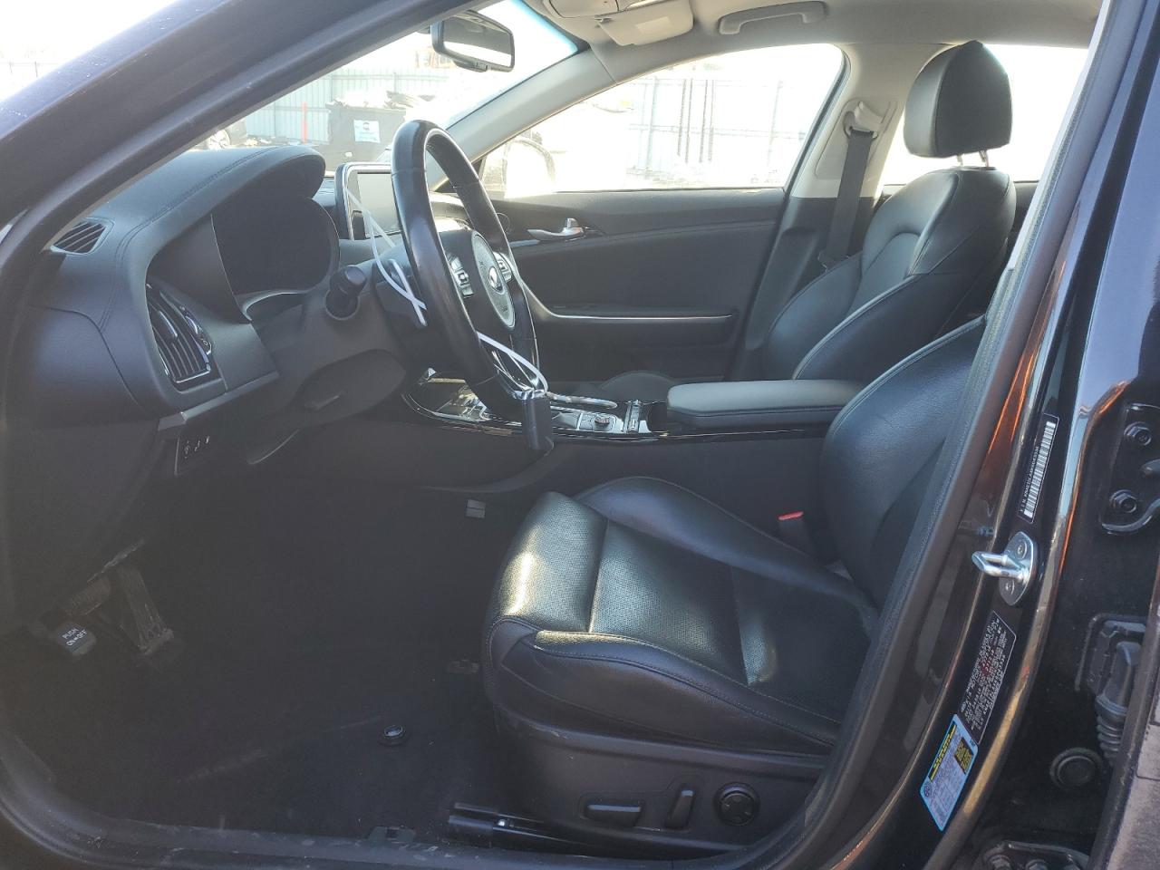 2019 KIA Stinger VIN KNAE15LAXK6043536 Copart auction photo, top/roof damage thumbnail 8