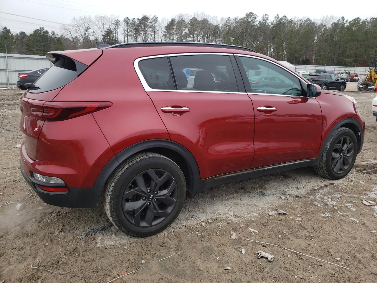 2020 KIA Sportage VIN KNDP63AC3L7631294 Copart auction photo, side damage thumbnail 3