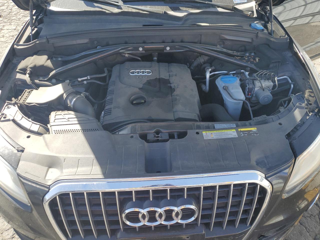 2014 Audi Q5 VIN WA1LFAFPXEA035775 Copart auction photo, rear end damage thumbnail 12