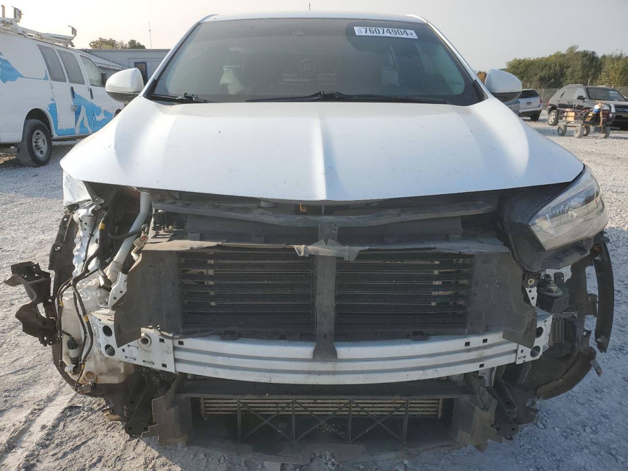 2020 Buick Encore VIN KL4MMBS29LB081633 Copart auction photo, front end damage thumbnail 5