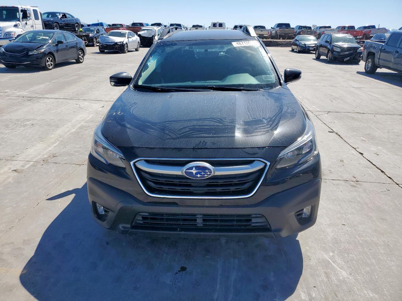 2021 Subaru Outback VIN 4S4BTADC5M3163351 Copart auction photo, side / rear end damage thumbnail 5