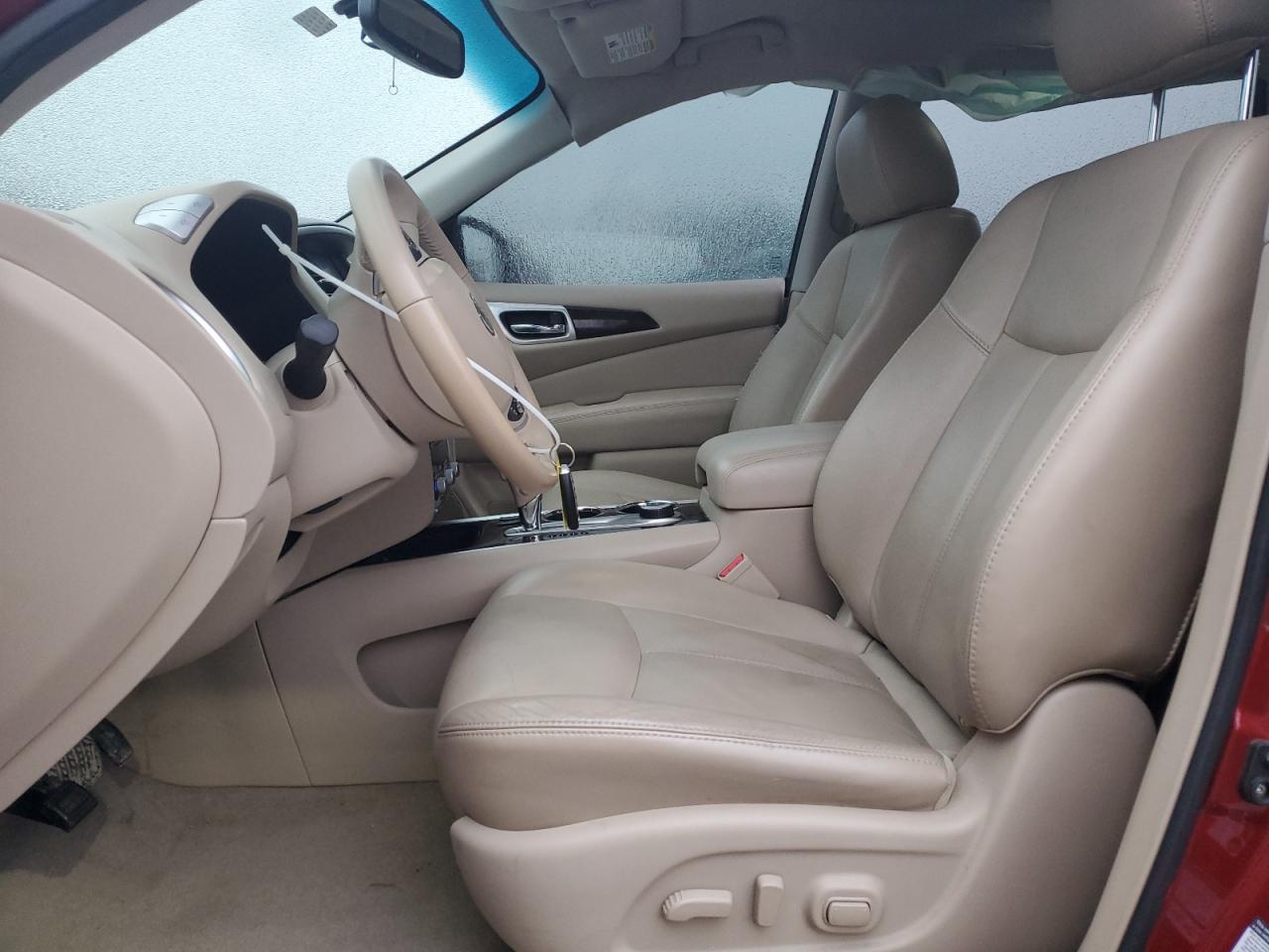 2014 Nissan Pathfinder VIN 5N1AR2MM8EC610250 Copart auction photo, side / front end damage thumbnail 7