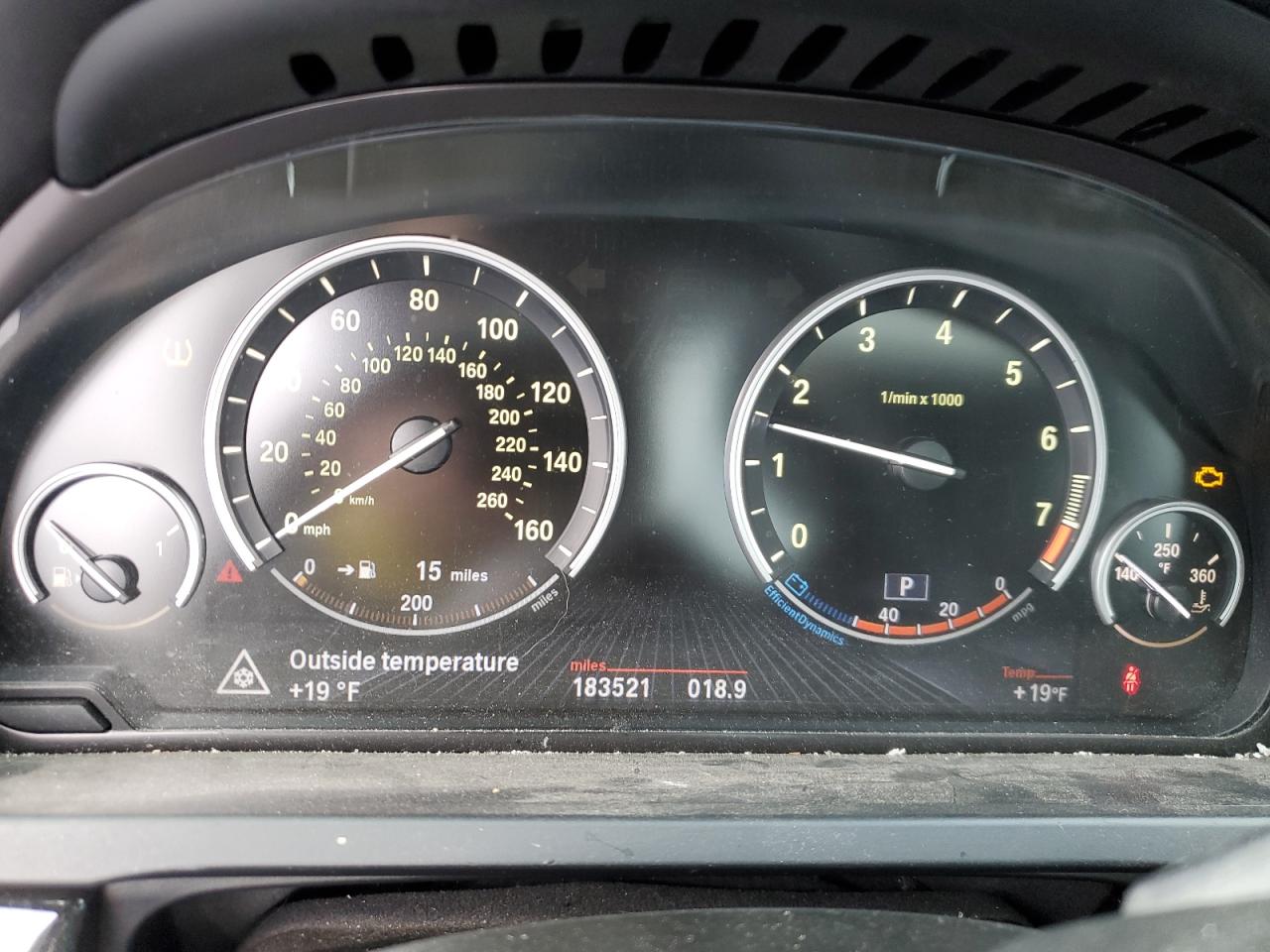 2013 BMW 7er VIN WBAYE8C55DD132113 Copart auction photo, minor dent/scratches damage thumbnail 9