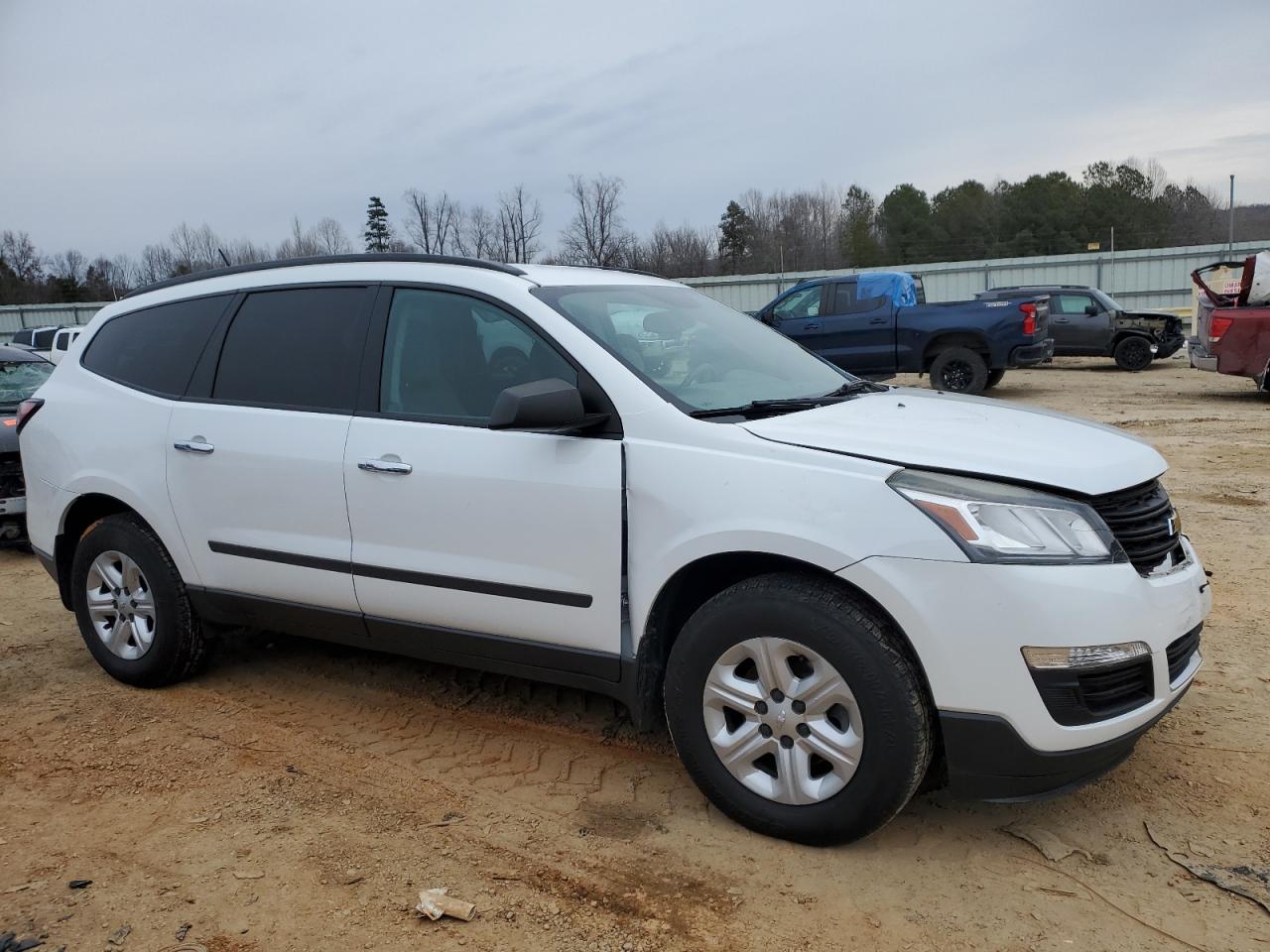 2017 Chevrolet Traverse VIN 1GNKVFKD2HJ203045 Copart auction photo, front end damage thumbnail 4