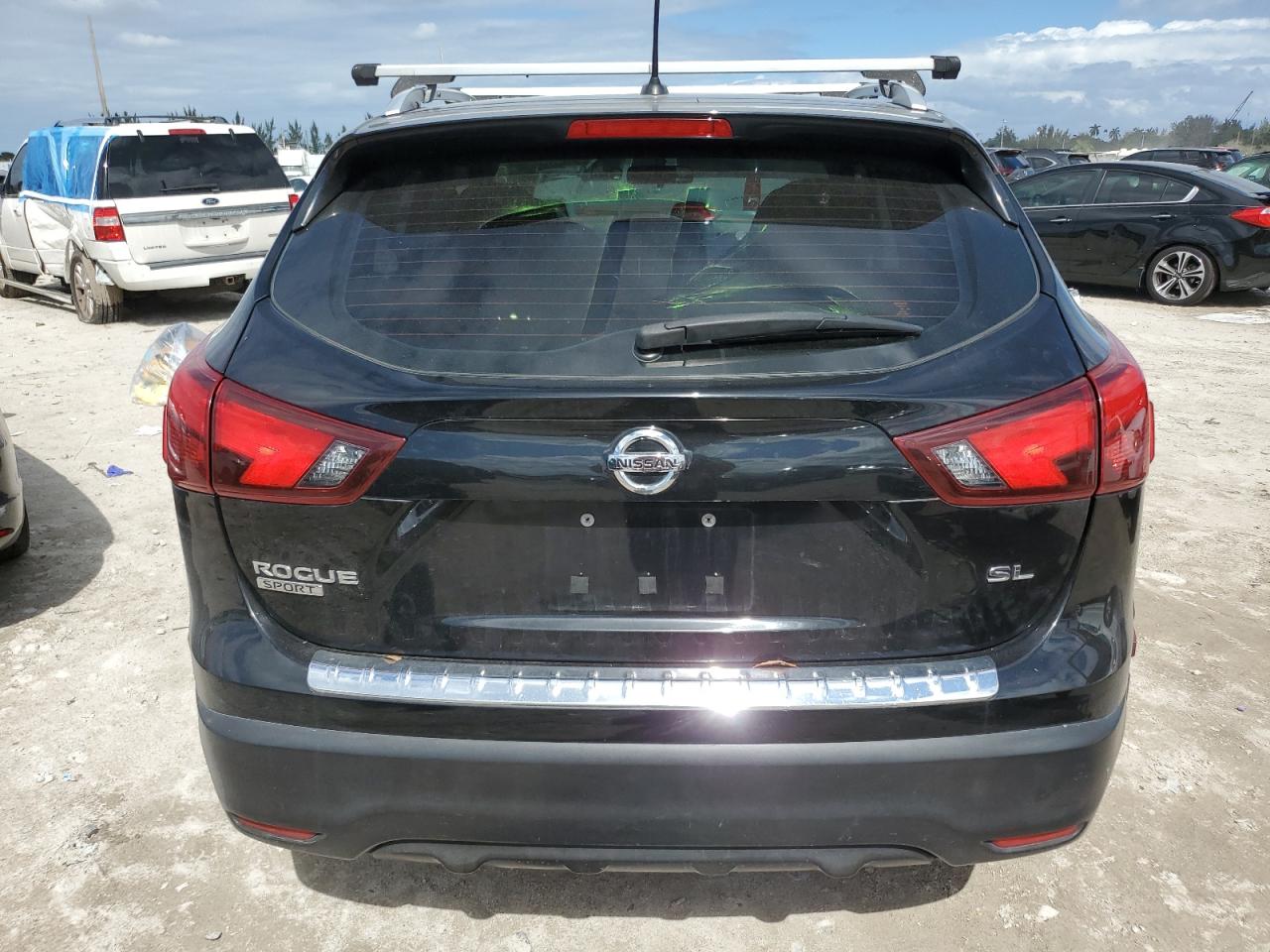 2017 Nissan Rogue VIN JN1BJ1CP5HW012483 Copart auction photo, front end / mechanical damage thumbnail 6