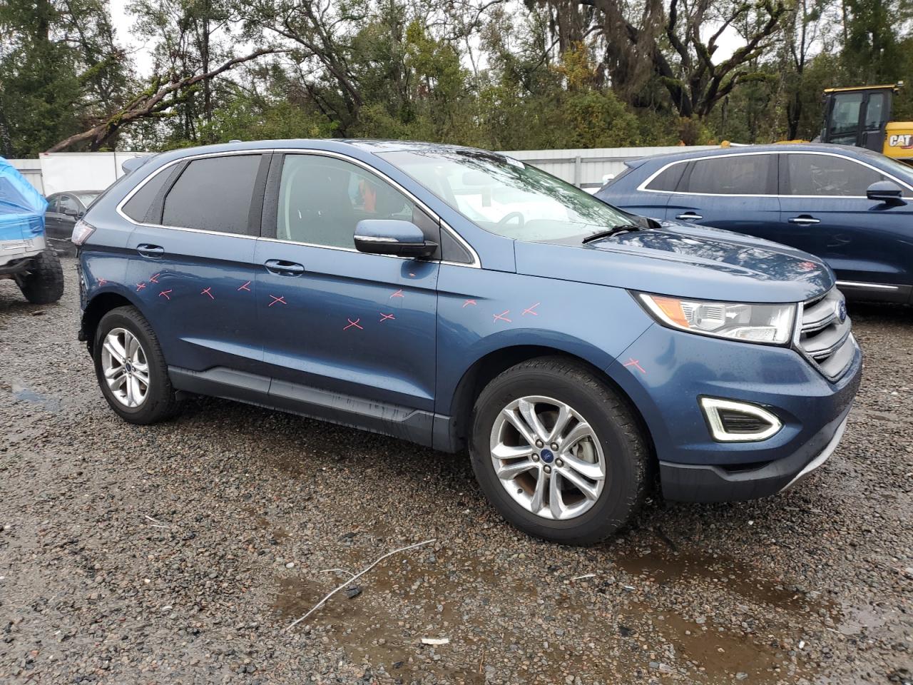 2018 Ford Edge VIN 2FMPK3J91JBB56518 Copart auction photo, rear end damage thumbnail 4