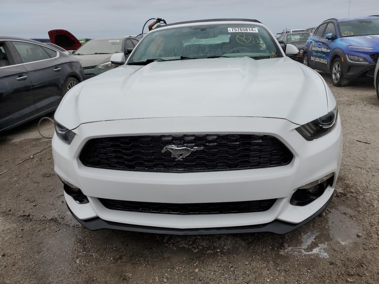 2016 Ford Mustang VIN 1FATP8UH5G5231471 Copart auction photo, water/flood damage thumbnail 5