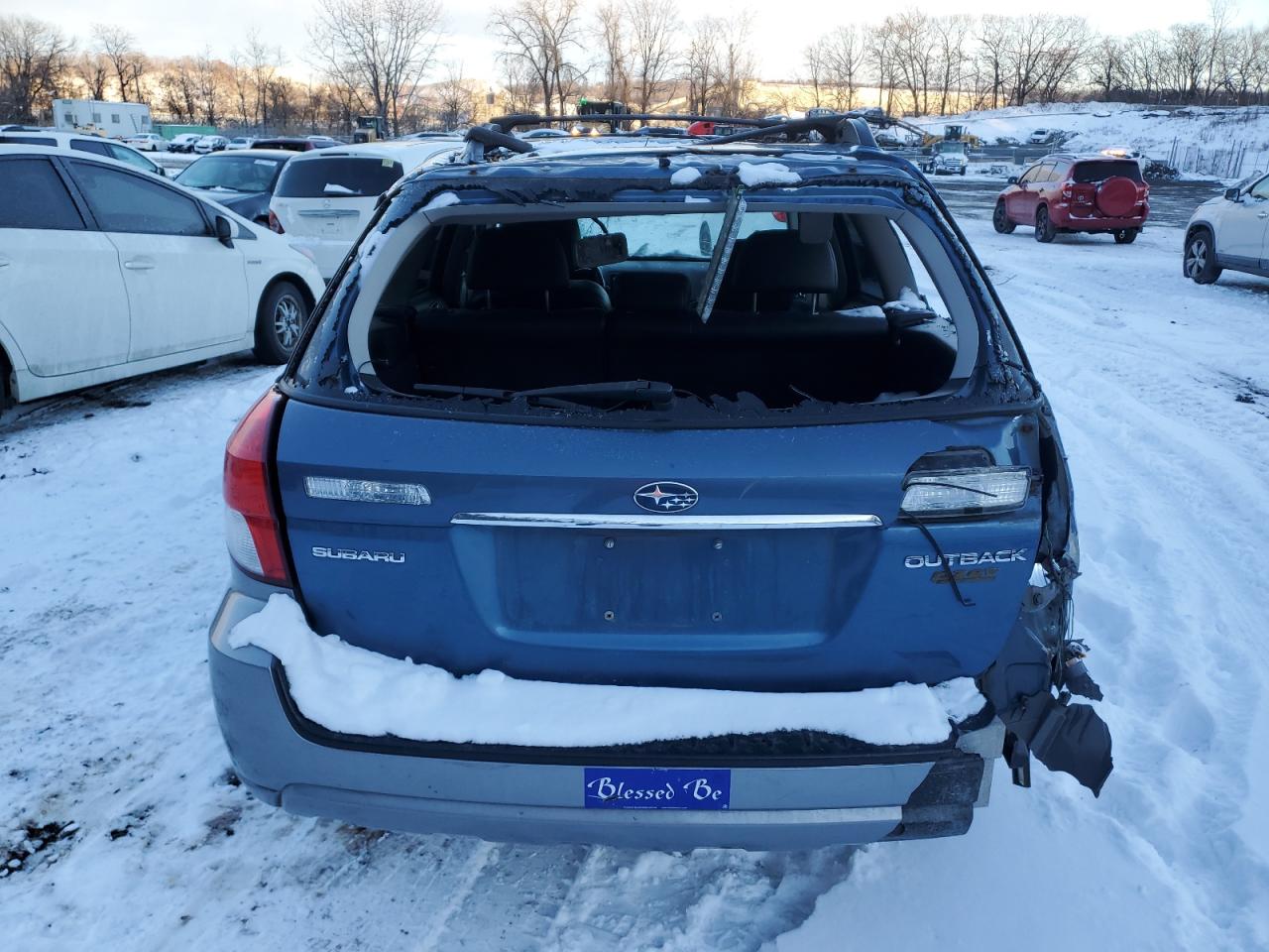 2009 Subaru Outback VIN 4S4BP66C197347636 Copart auction photo, rear end / minor dent/scratches damage thumbnail 6