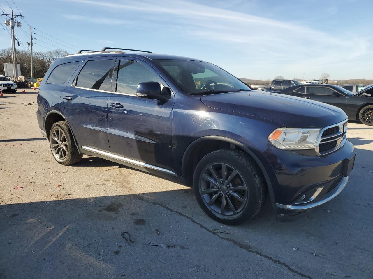 2016 Dodge Durango VIN 1C4RDJDG1GC397719 Copart auction photo, side damage thumbnail 4
