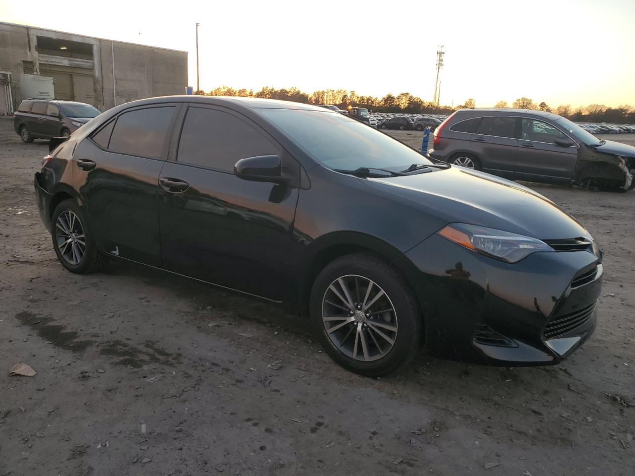 2018 Toyota Corolla VIN 5YFBURHE8JP822974 Copart auction photo, rear end damage thumbnail 4