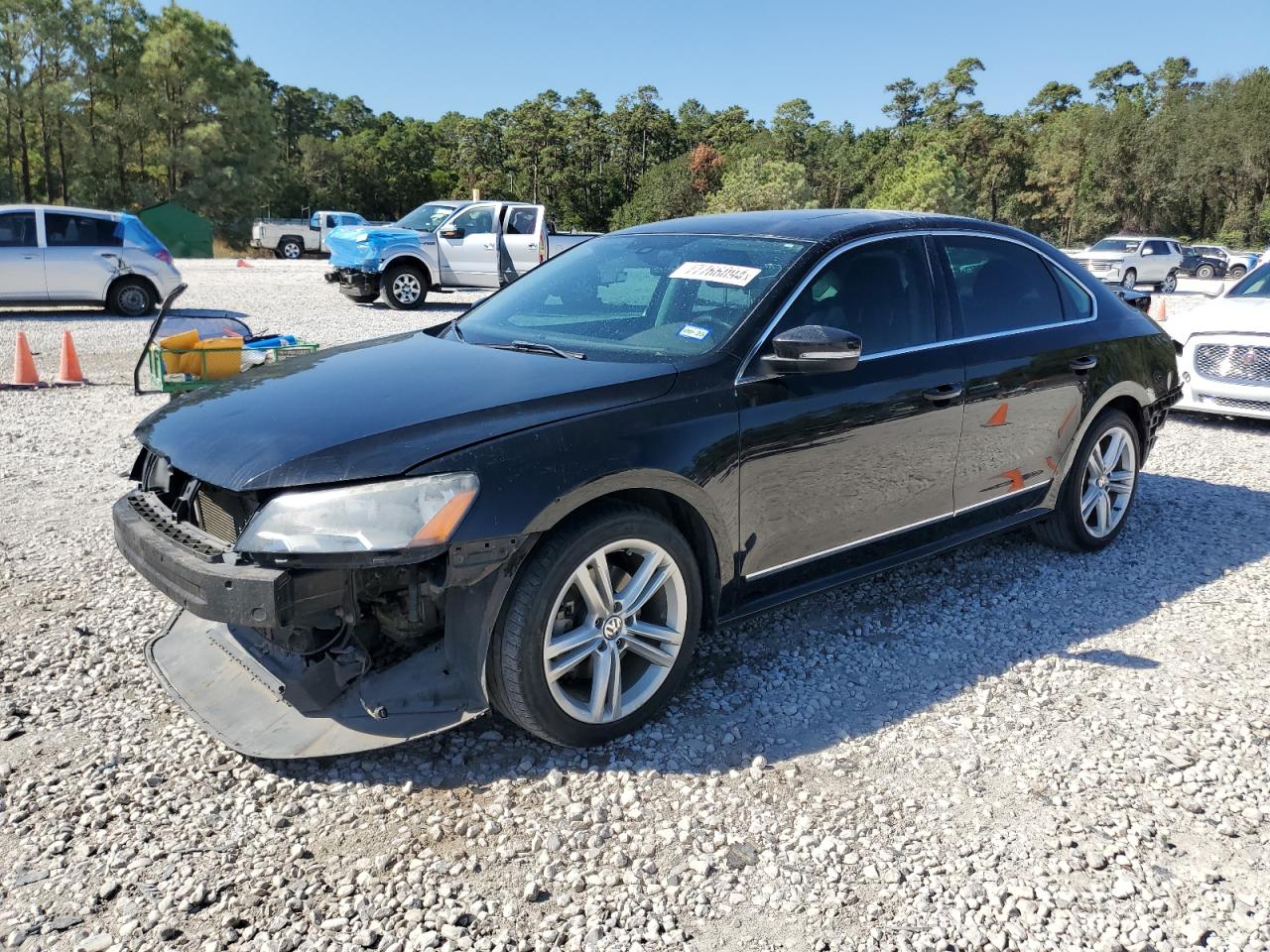 2014 Volkswagen Passat VIN 1VWCS7A34EC007660