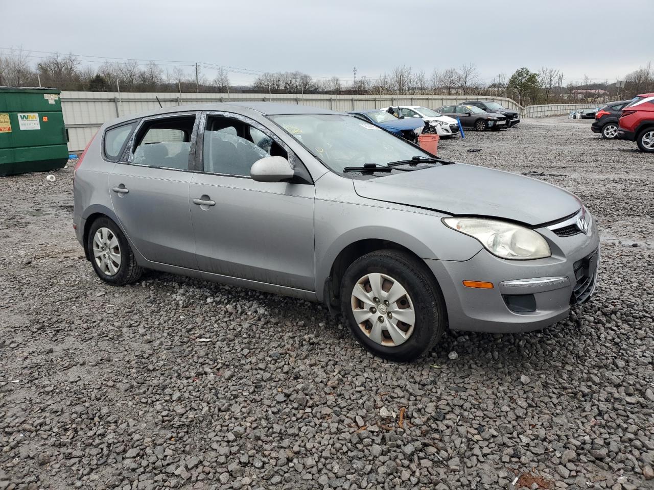 2012 Hyundai Elantra VIN KMHDB8AE2CU140760 Copart auction photo, side / all over damage thumbnail 4