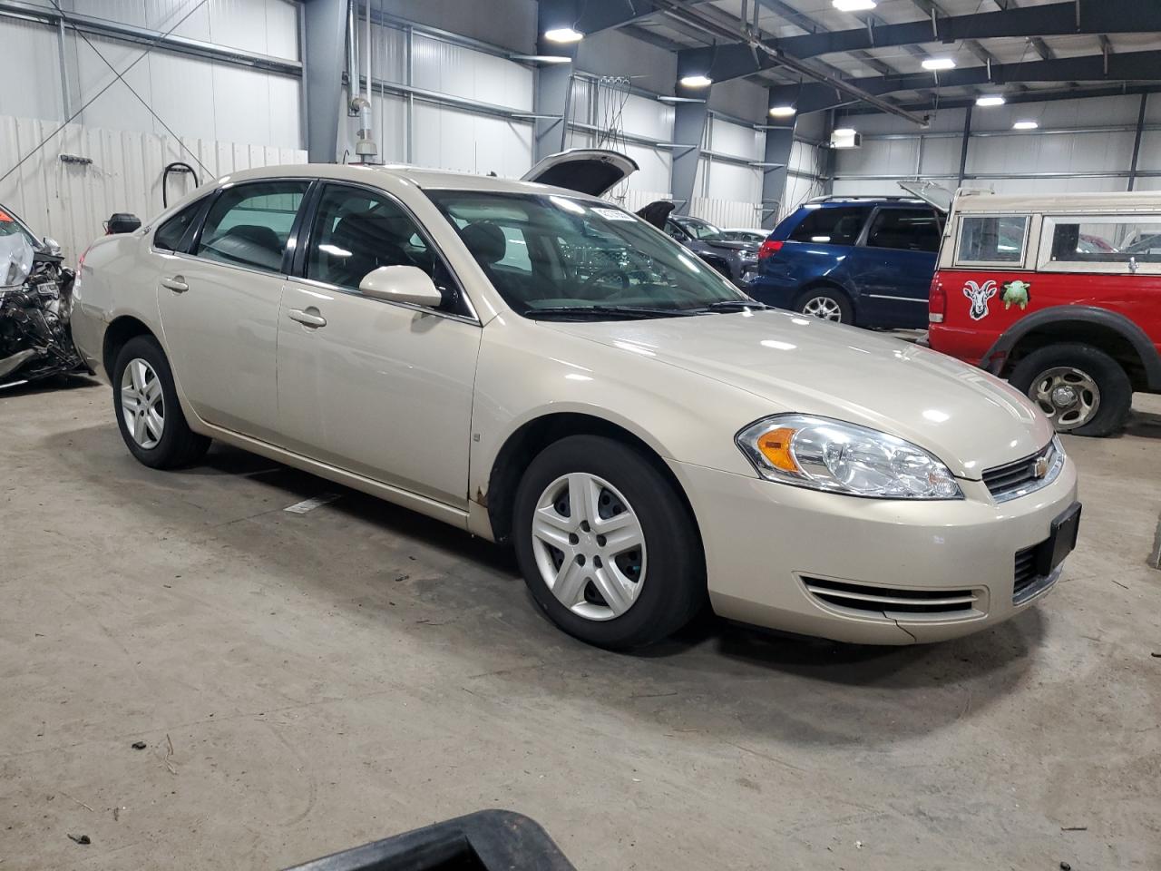 2008 Chevrolet Impala VIN 2G1WB58N989247920 Copart auction photo, rear end / front end damage thumbnail 4