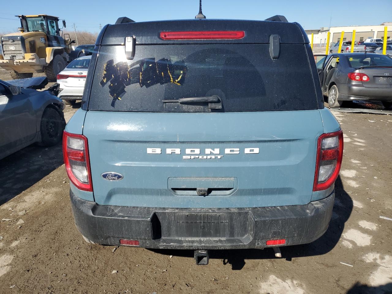 2021 Ford Bronco VIN 3FMCR9C66MRA80350 Copart auction photo, rear end / side damage thumbnail 6
