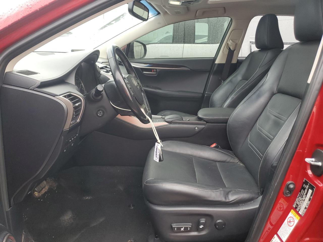 2016 Lexus NX VIN JTJYARBZ4G2039072 Copart auction photo, front end / side damage thumbnail 7