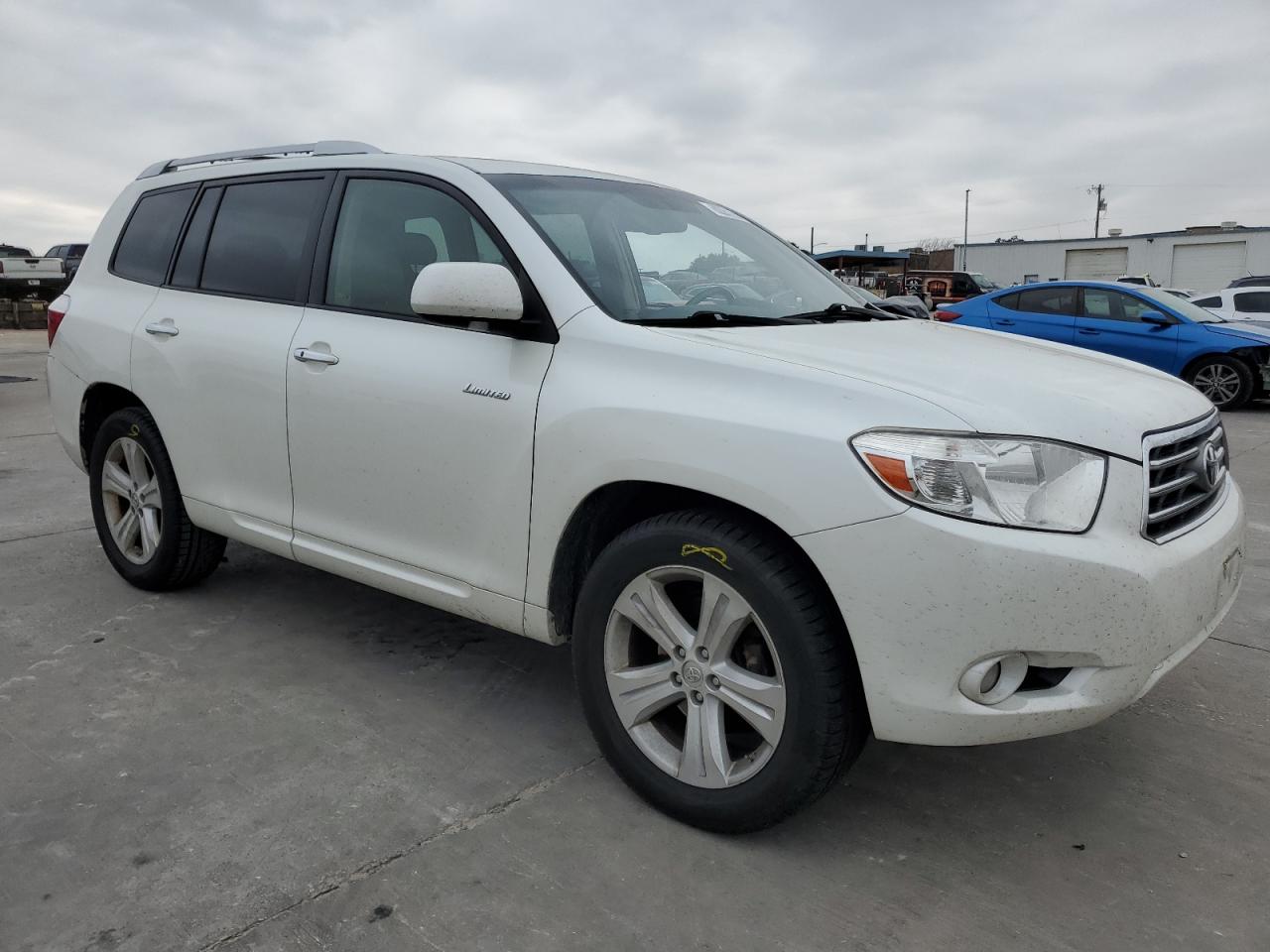 2010 Toyota Highlander VIN JTEDK3EH6A2166018 Copart auction photo, front end damage thumbnail 4