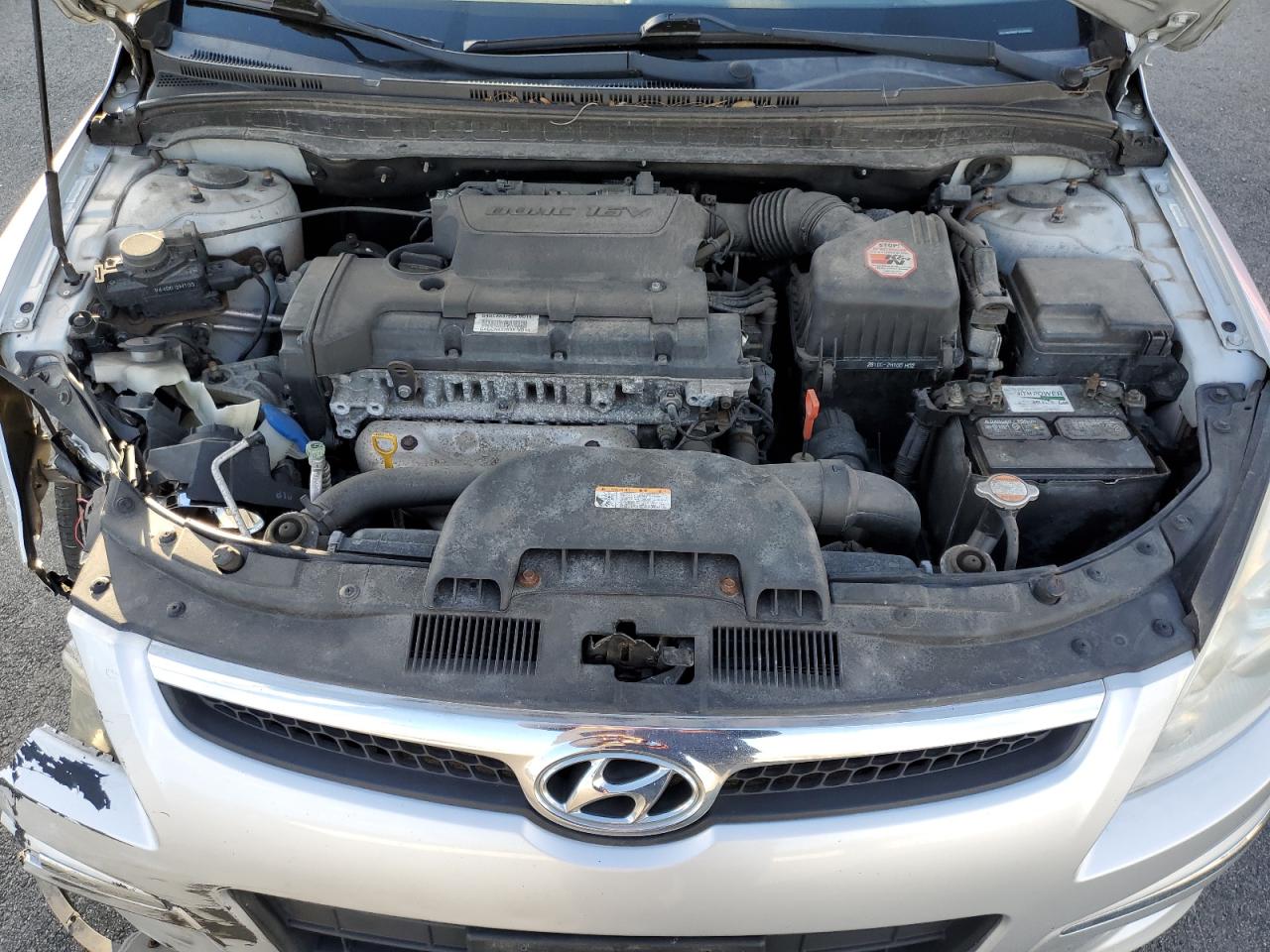 2010 Hyundai Elantra VIN KMHDB8AE7AU085803 Copart auction photo, front end / minor dent/scratches damage thumbnail 13