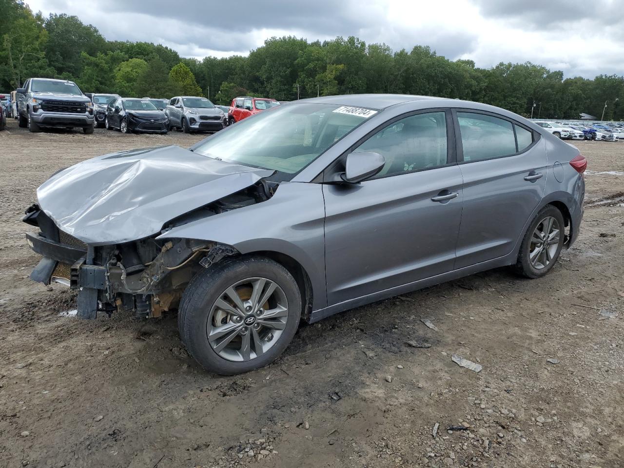 2018 Hyundai Elantra VIN 5NPD84LF4JH293861